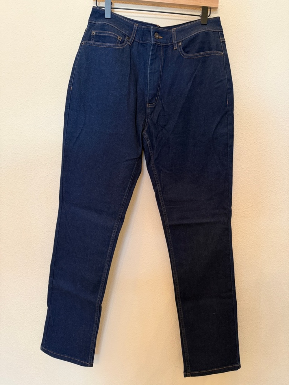 NWT Flex Tapered Fit Men's Dark Blue Jeans - Size 32 Regular